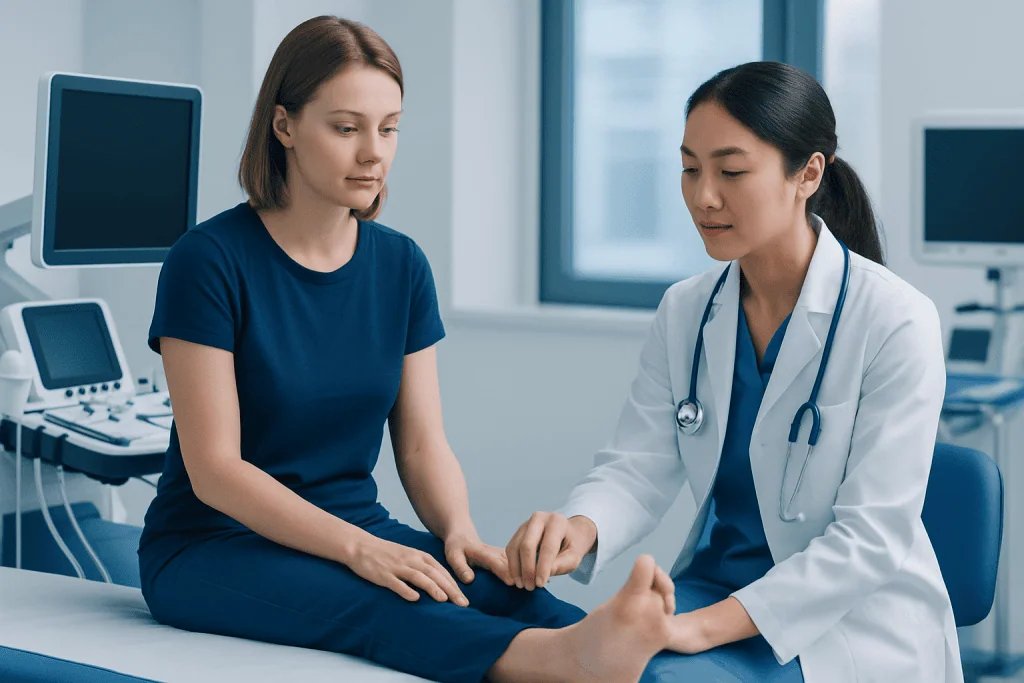 How the symptom can feel — big toe numb