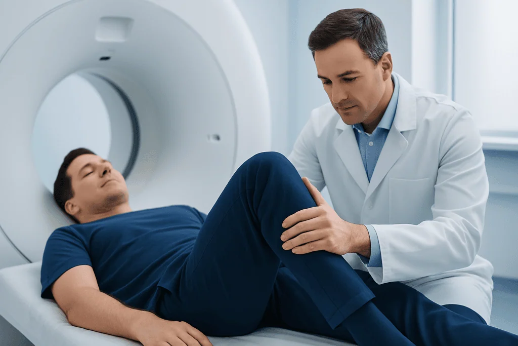 How the test is done and what a positive result means — mcmurray test