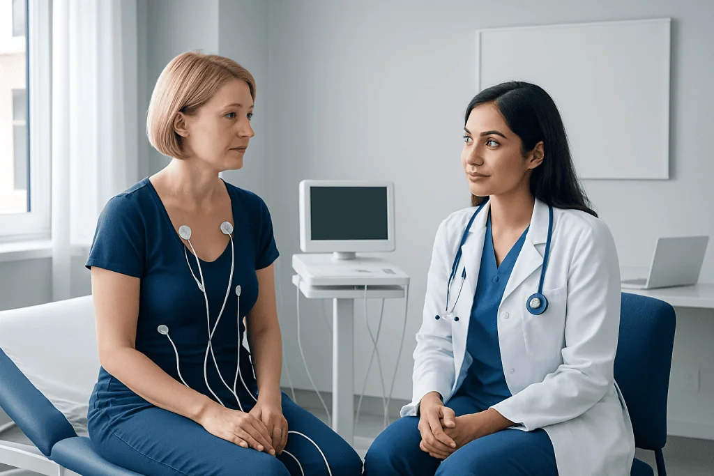 How the test is performed and what patients can expect — ekg
