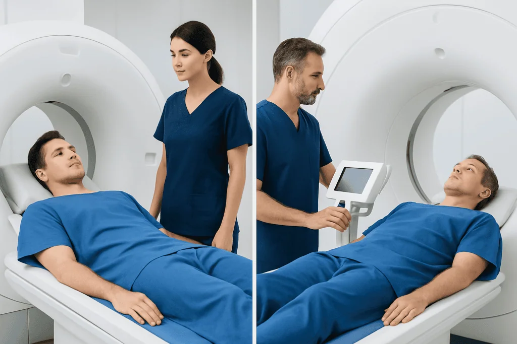 How the Two Scans Differ — MR angiography vs CT angiography