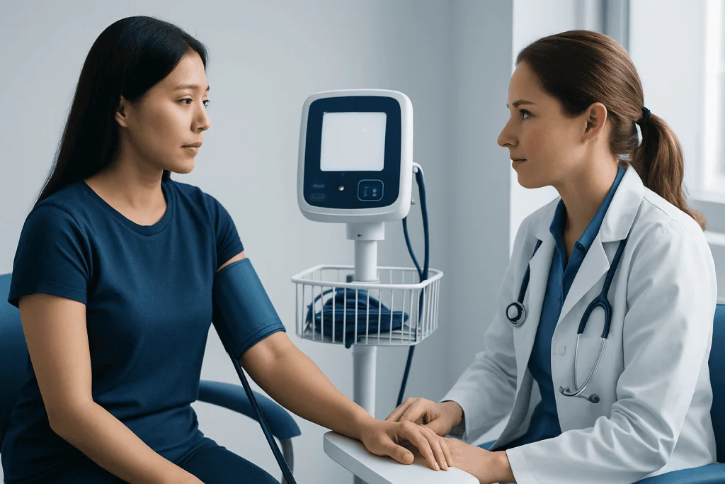 How this reading is classified — 110/68 blood pressure