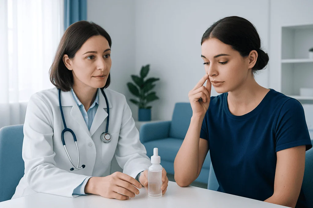 How to clean a septum piercing safely — saline solution for septum piercings