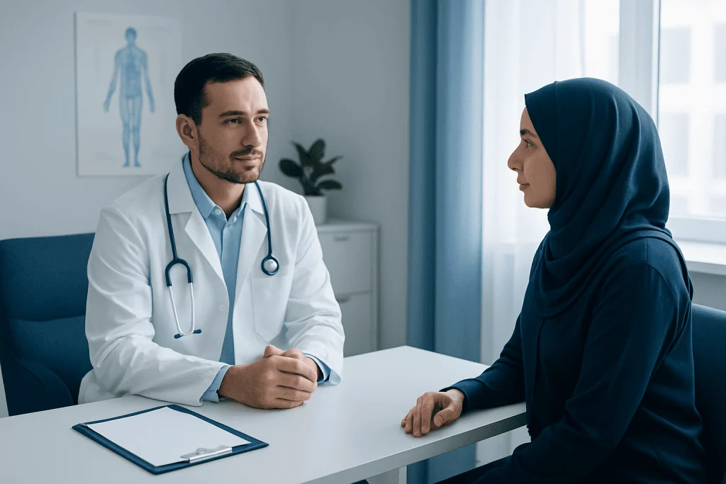 How to judge an area: think in minutes, not kilometers — staying near the hospital in Turkey