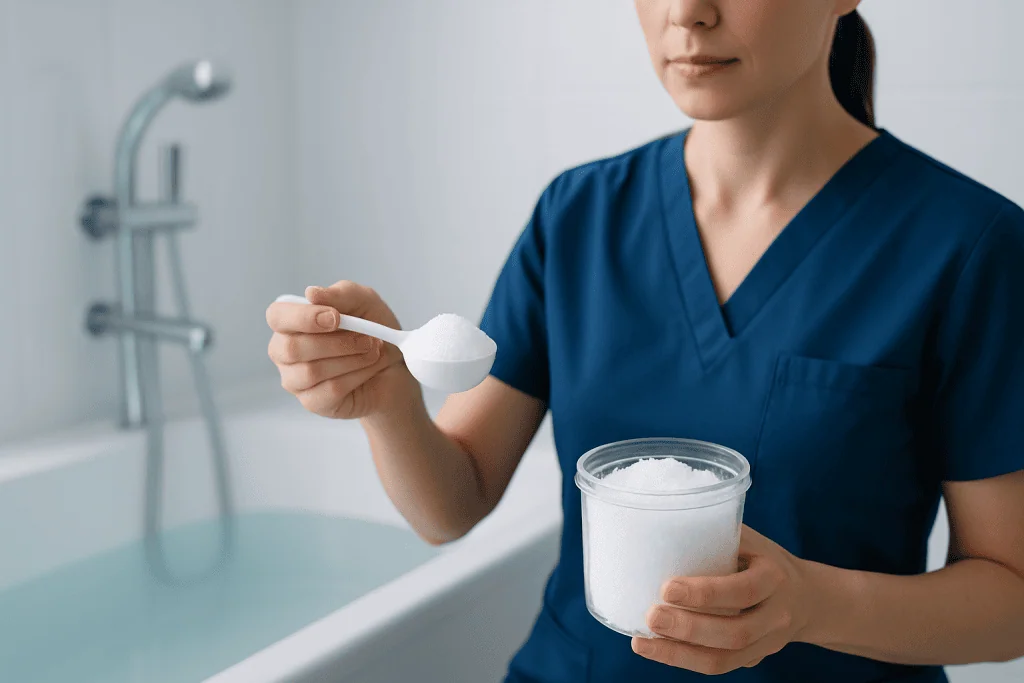 How to measure and use Epsom salt safely — how much epsom salt for bath