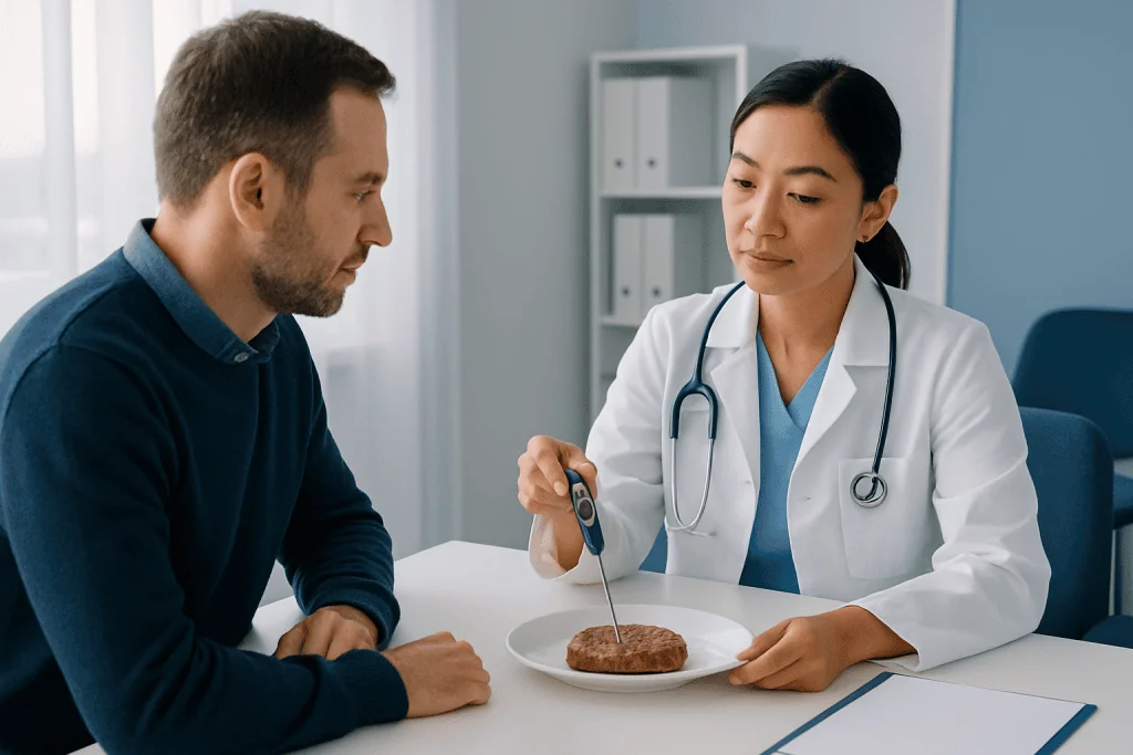 Meat Temperatures: An Evidence-Based Guide for Patients 3 How to Measure Meat Temperatures Correctly — meat temperatures