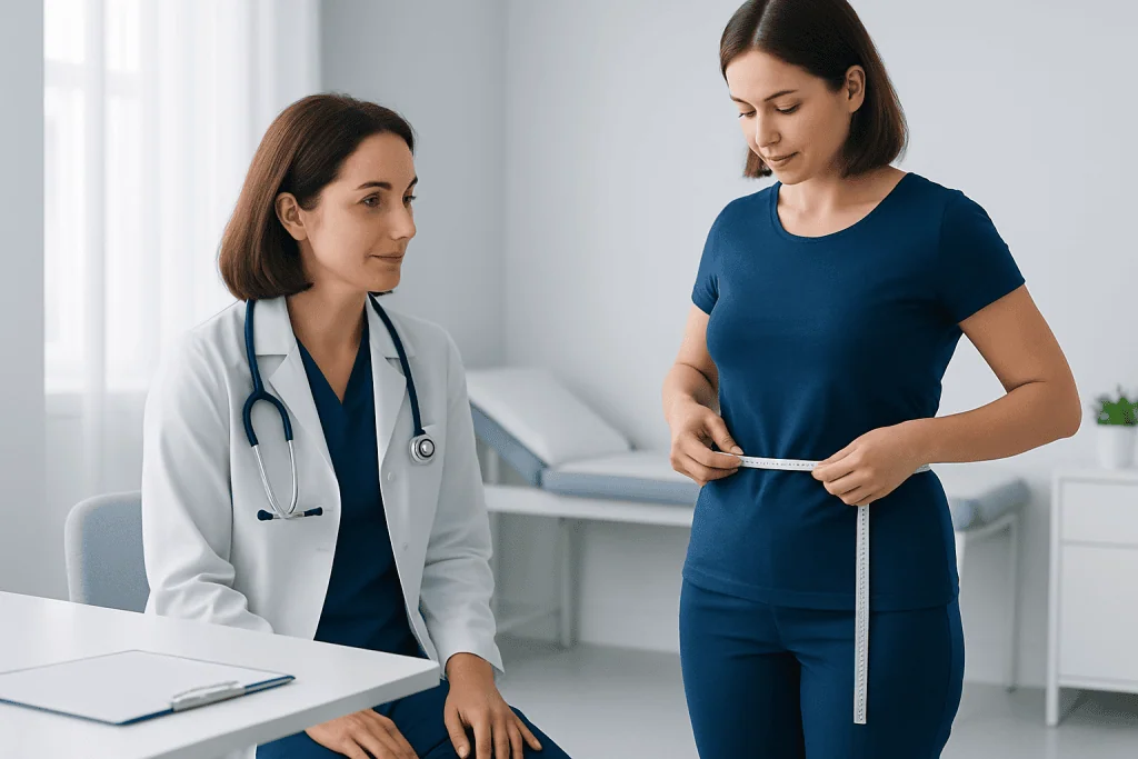 How to measure the waist correctly — waist