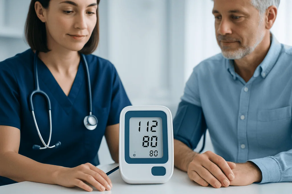 How to read this blood pressure number — 112/80 blood pressure