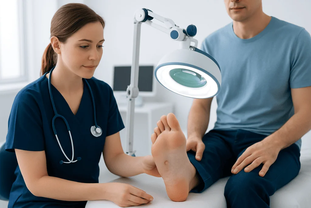 How to recognize a plantar wart without relying on myths — plantar wart pictures early stage