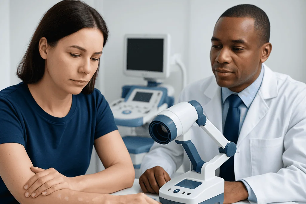 How to recognize different types of white spots — spots on skin that are white
