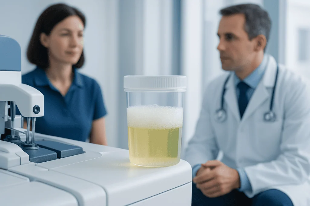 How to recognize normal bubbles versus a possible problem — foamy urine