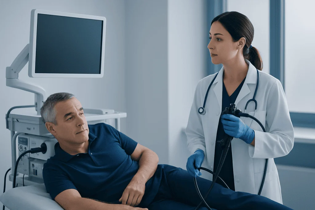 How to recognize related symptoms — red blood inside stool