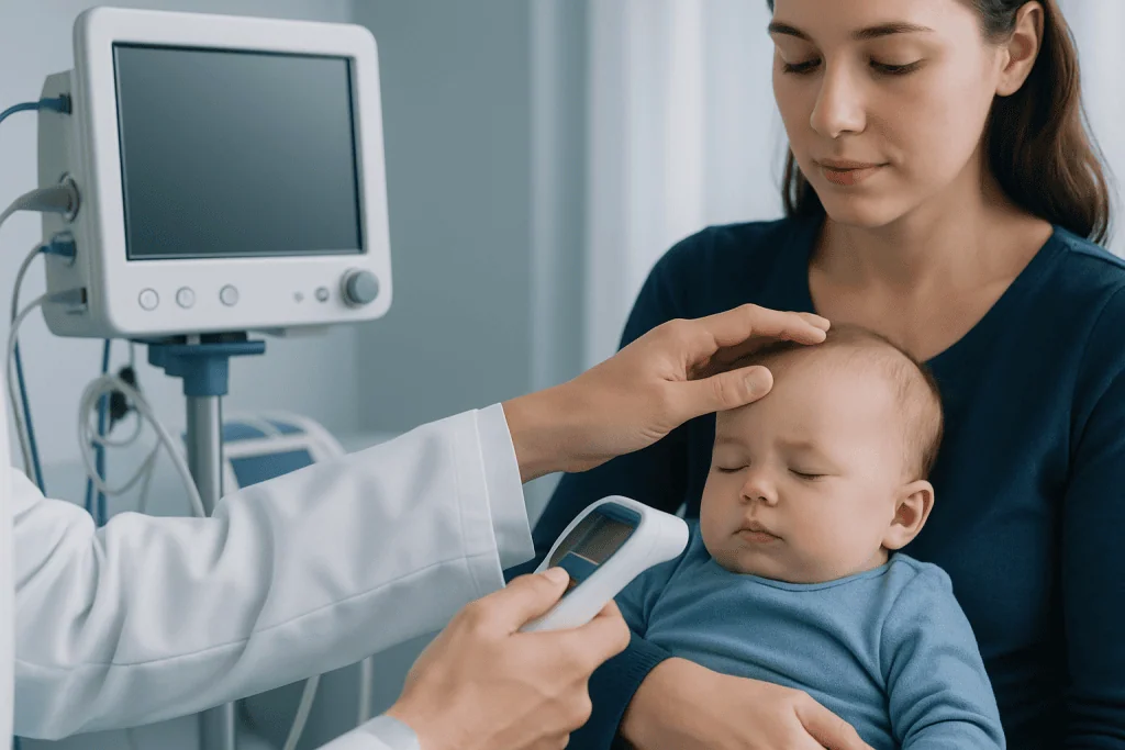 How to Recognize Symptoms and Check Temperature Correctly — baby fever
