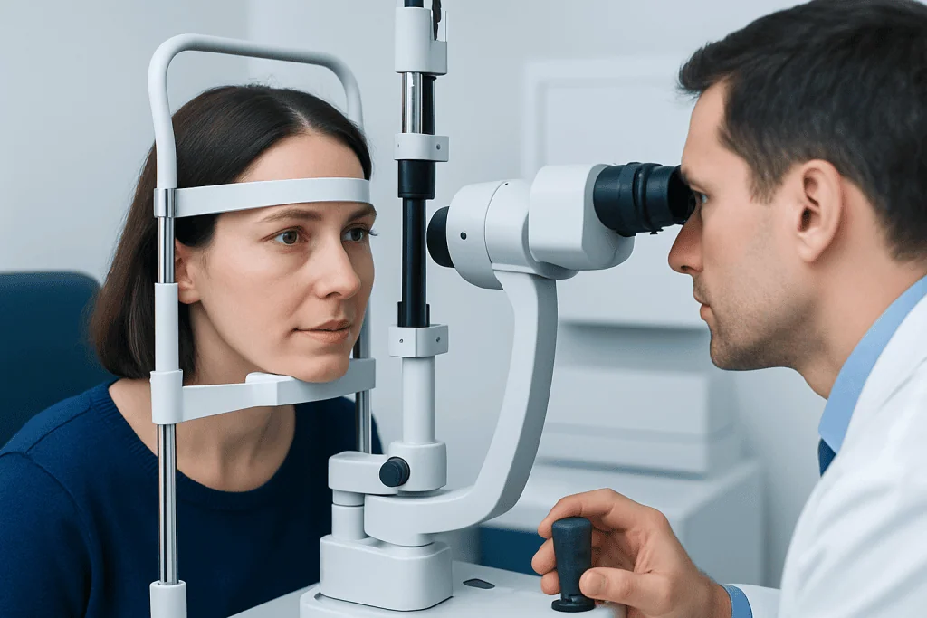 How to recognize typical symptoms — red spot on eye