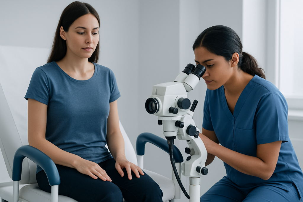 How to tell normal discharge from abnormal discharge — grey color discharge