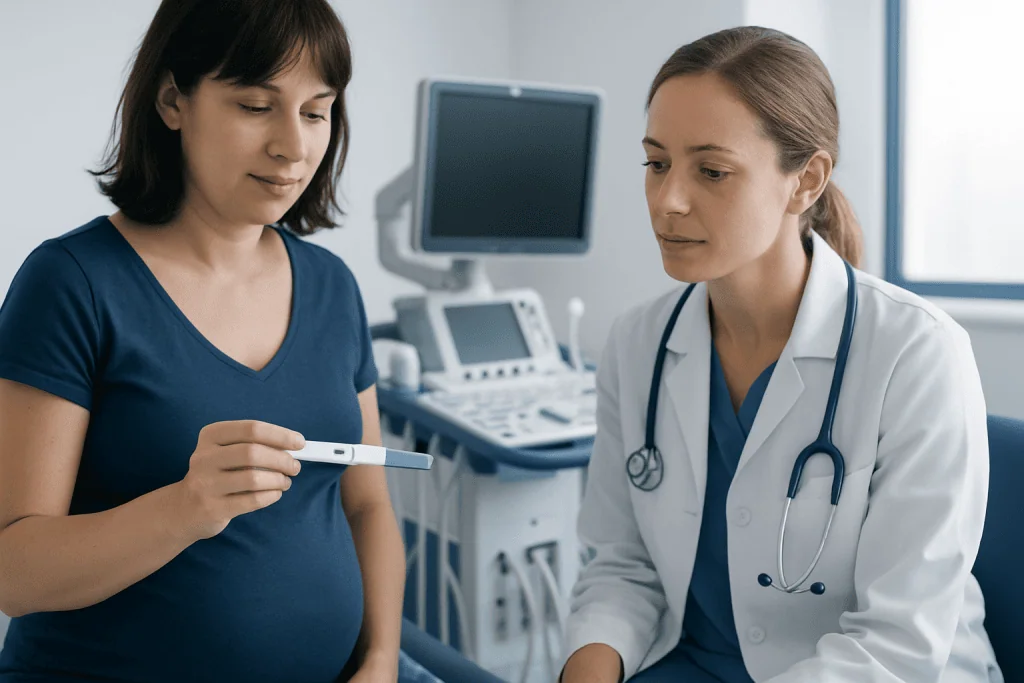 How to tell the difference between an evaporation line and a positive result — evaporation line on pregnancy test