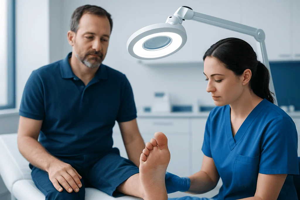Toenail Fungus: An Evidence-Based Guide for Patients 2 How Toenail Fungus Looks and Feels — toenail fungus