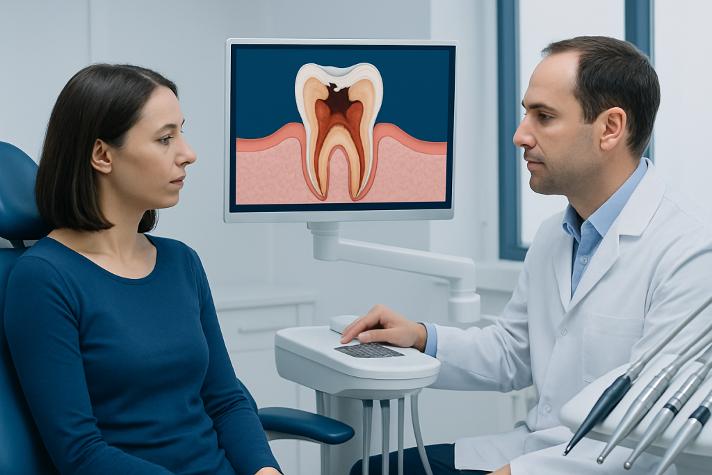 How tooth decay develops — tooth decay