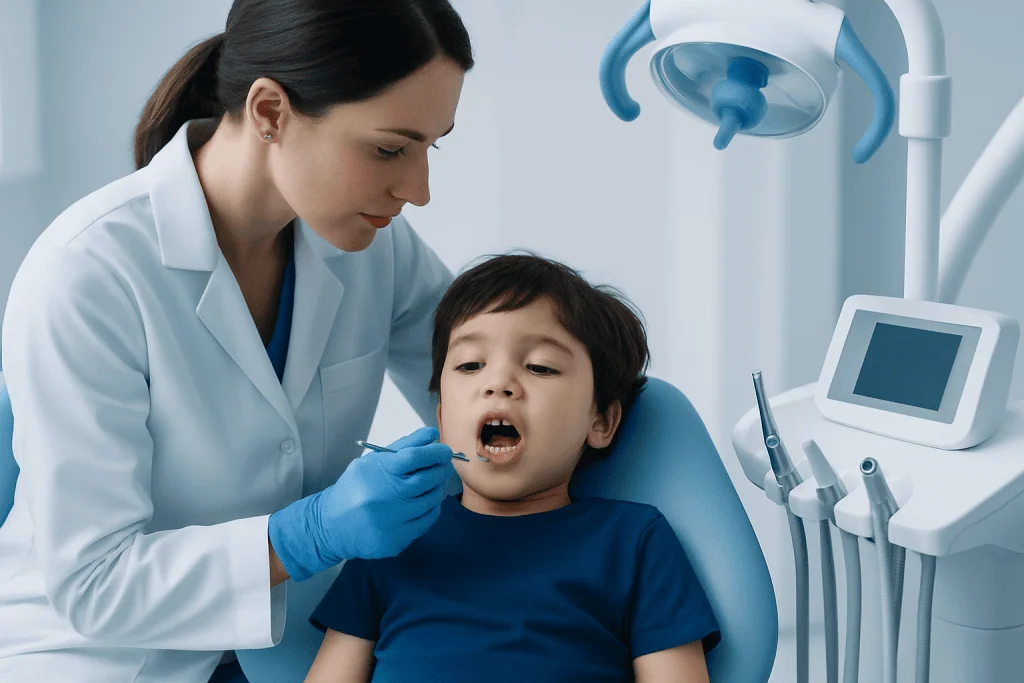 How tooth decay develops in children — child rotten teeth