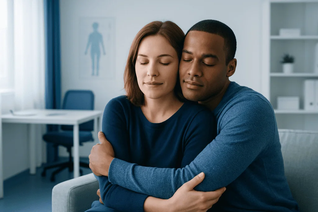 How touch affects the body and mind — cuddling