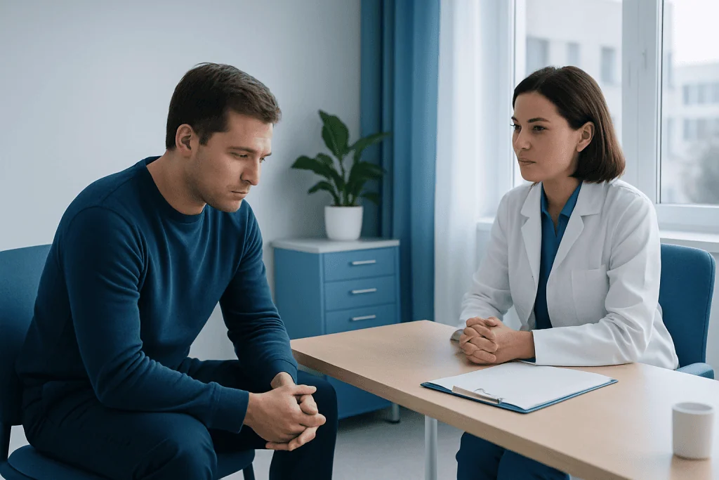 How treatment starts and when results are expected — ssri's