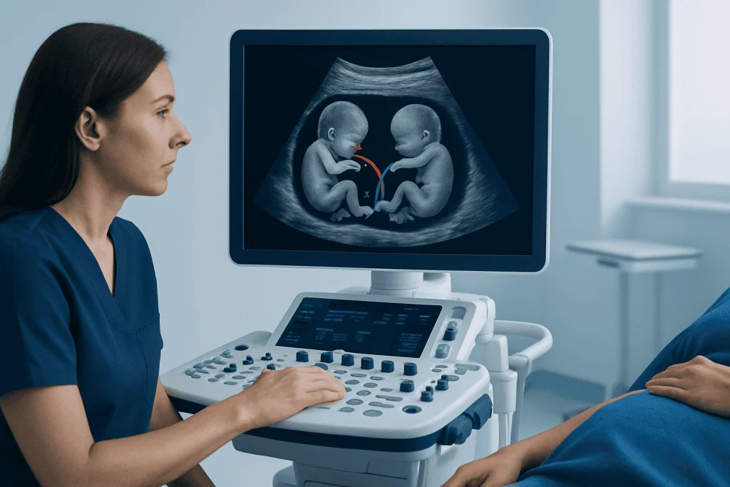 How TTTS develops in a shared placenta — twin to twin transfusion syndrome