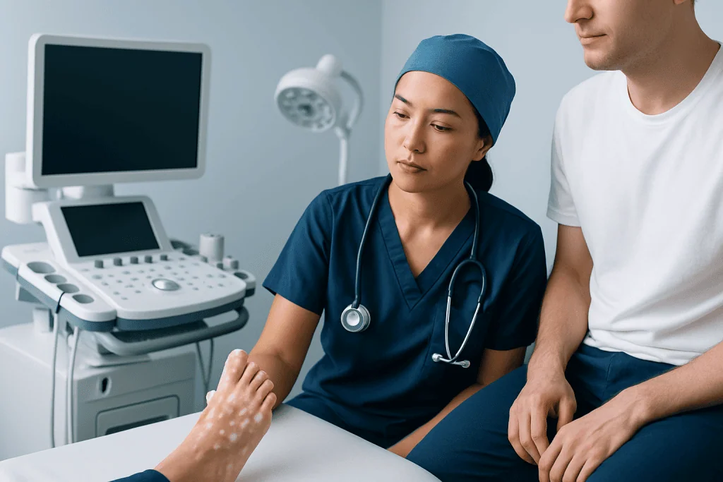 How White Spots on Feet Can Look and Feel — white spots on feet