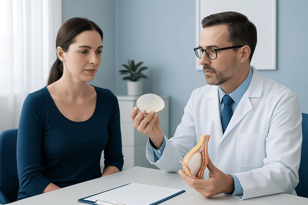 Implant Types, Placement, and Surgical Planning — silicone breast enlargement