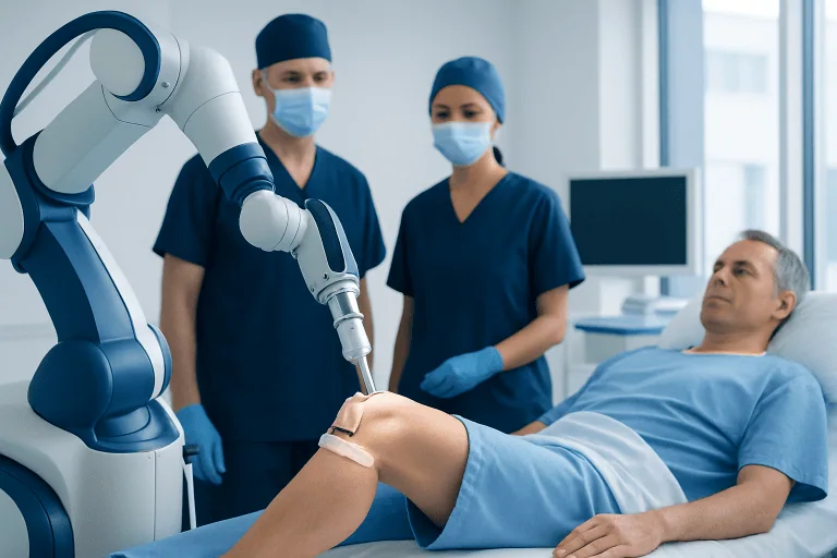 Robotic-Assisted Knee Replacement