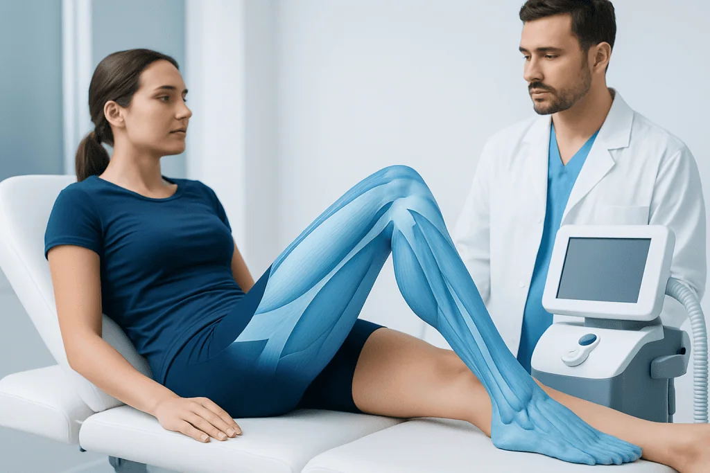 Main muscle groups in the legs — leg muscles
