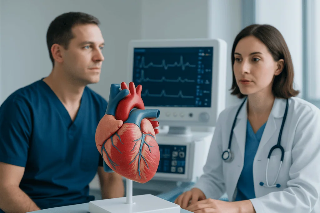 Main parts of the cardiovascular system — cardiovascular system