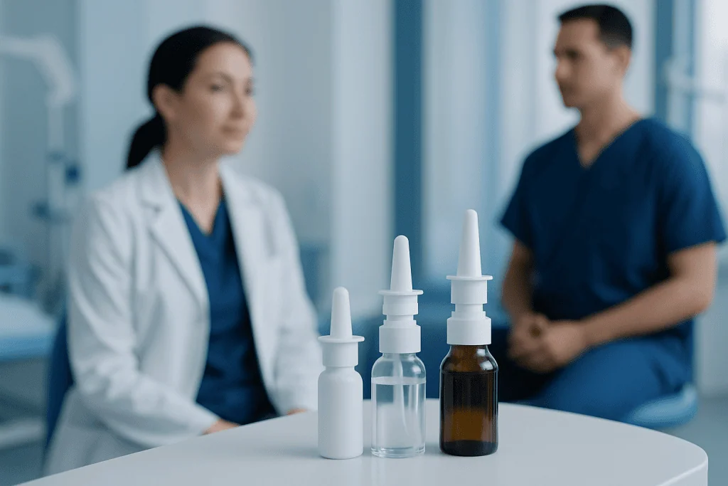 Nasal Spray: An Evidence-Based Guide for Patients 2 Main types of nasal spray — nasal spray