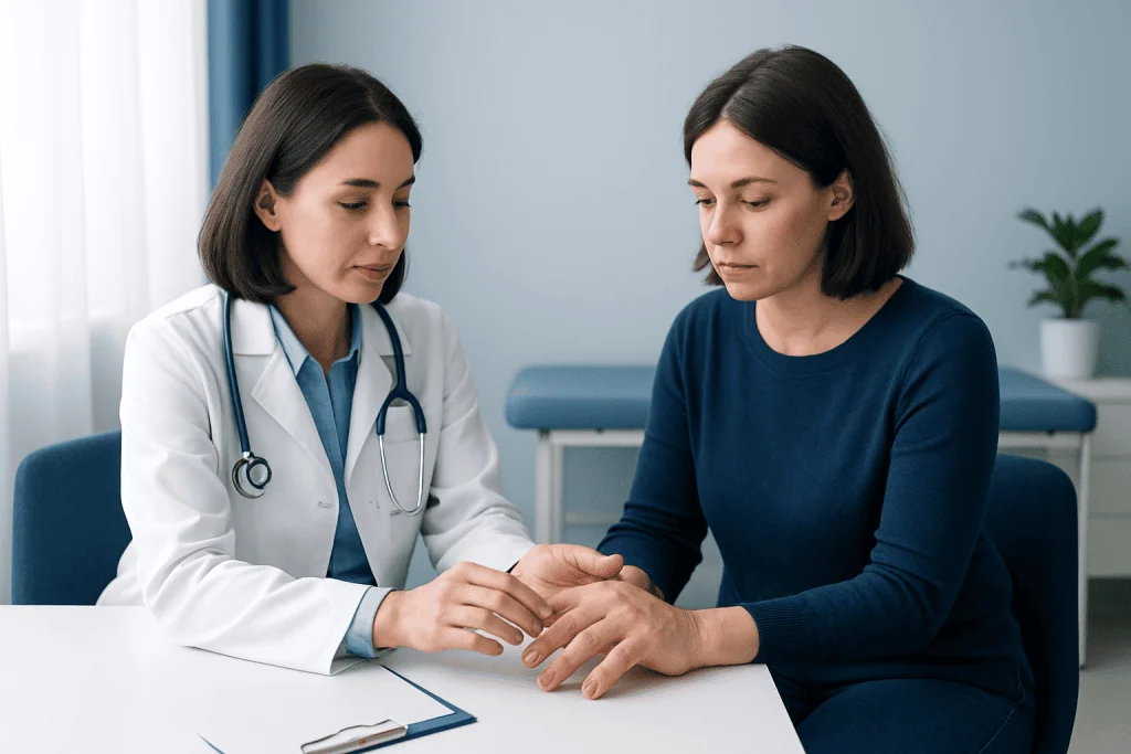 Medical causes and everyday triggers — puffed up fingers