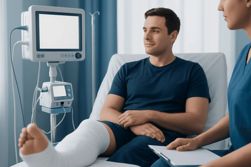 Medical clearance, airline rules, and the documents you may need — flying home with a cast or brace