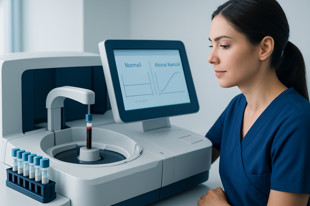 Normal range first, then what variation means — ast blood test