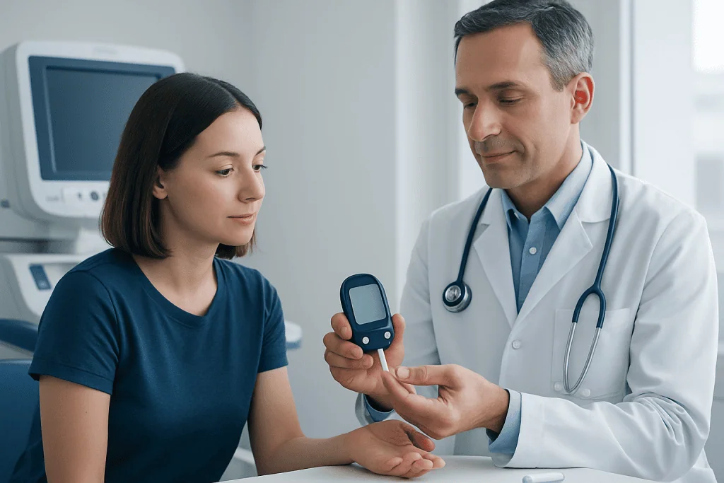 Normal ranges first: fasting, before meals, and after eating — blood sugar levels