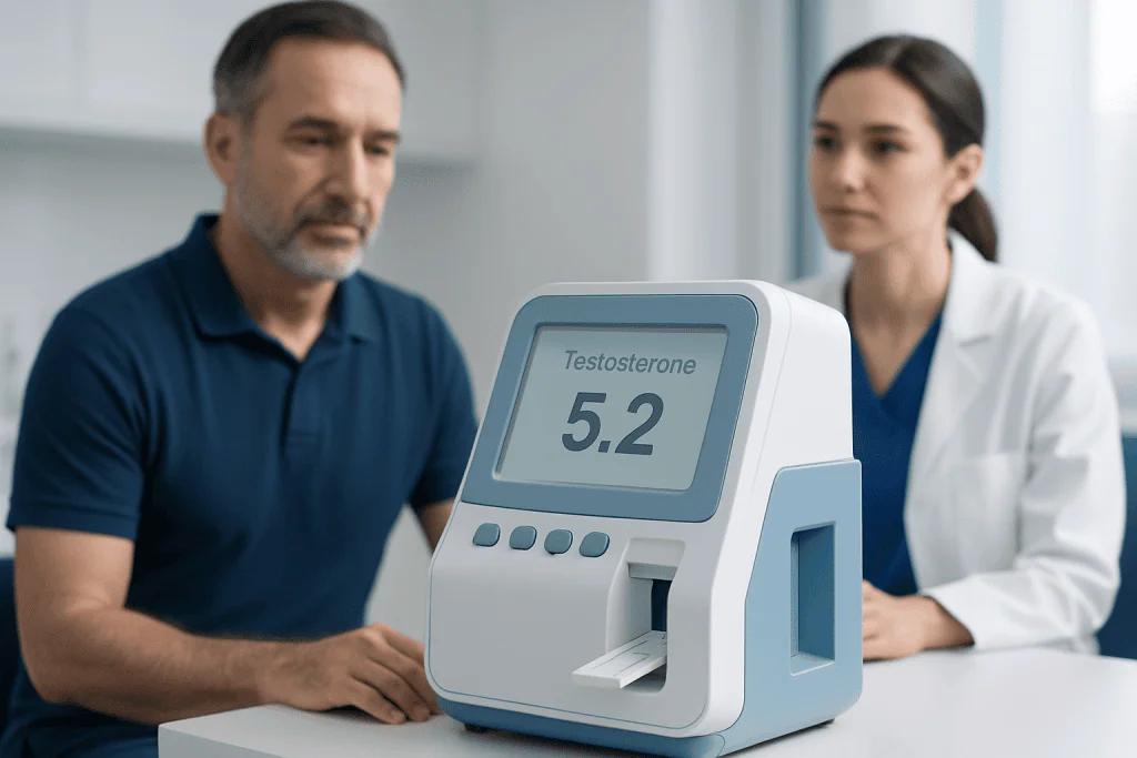 Normal ranges: the number comes first — testosterone levels