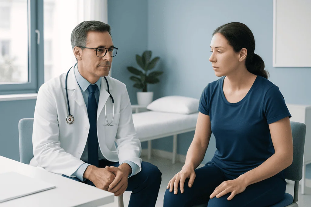 Normal recovery symptoms and warning signs — muscle recovery