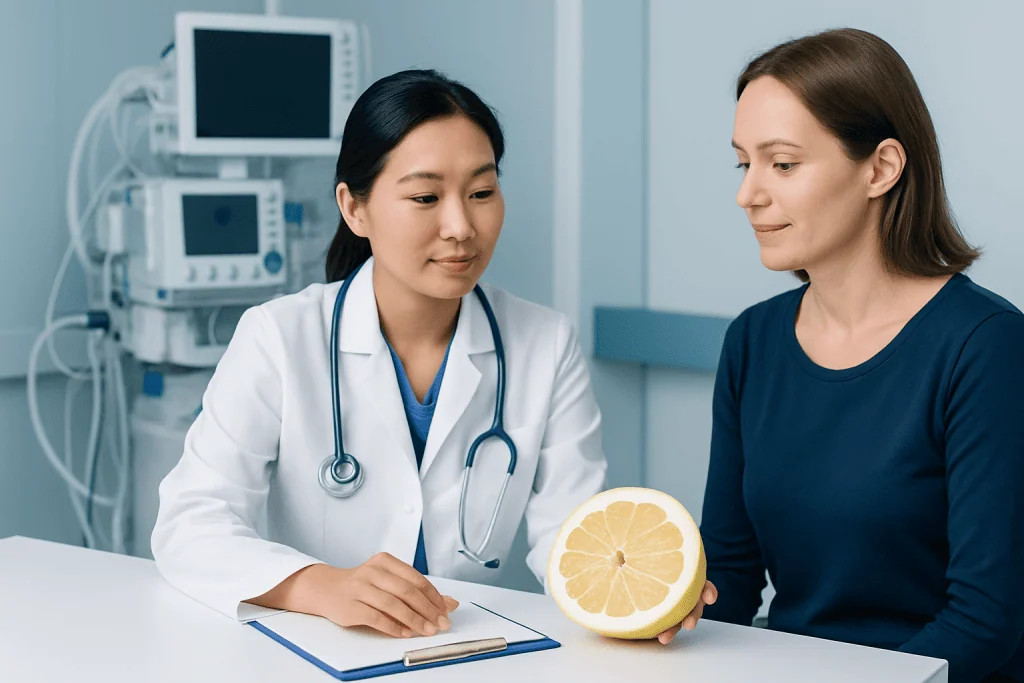 Nutrition and potential health benefits — pomelo fruit