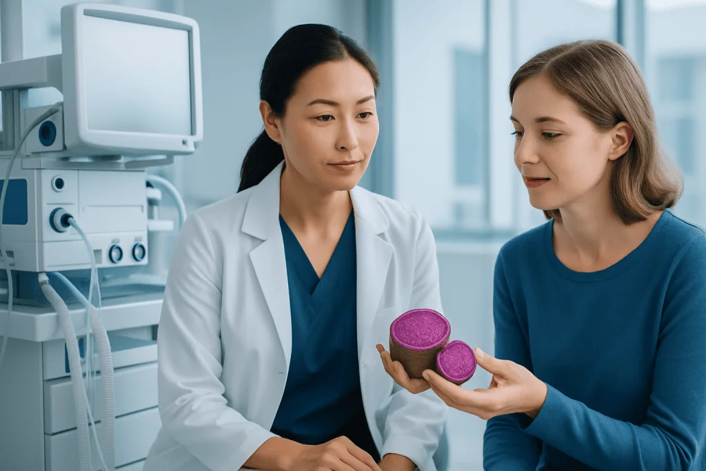 Nutrition and potential health benefits — purple sweet potato