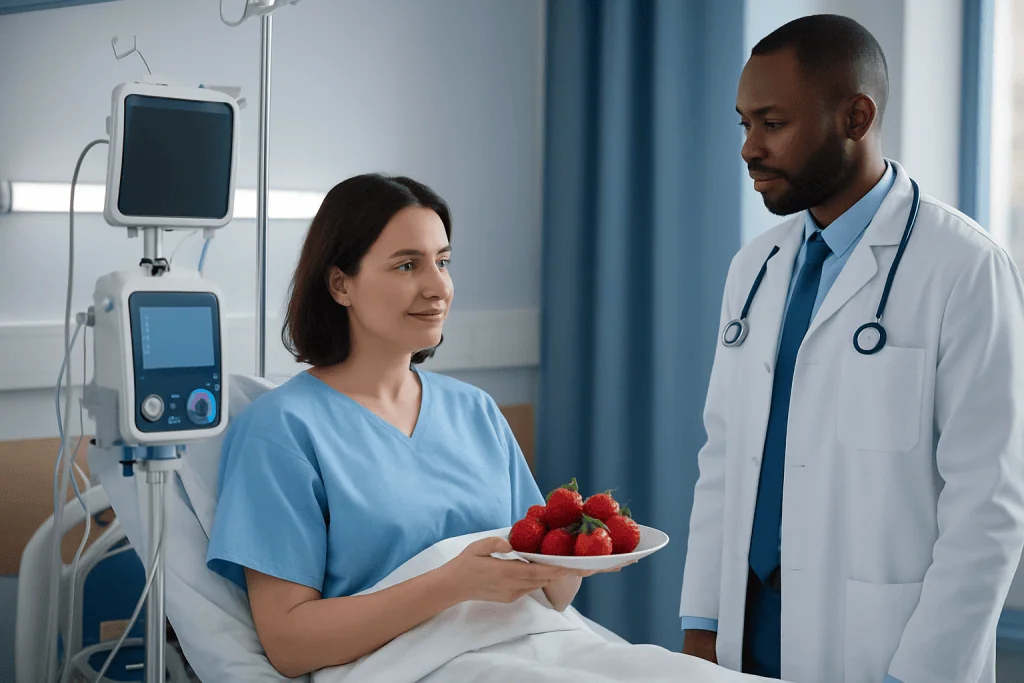 Nutrition Facts and Calorie Content in Real-Life Portions — strawberries nutrition calories