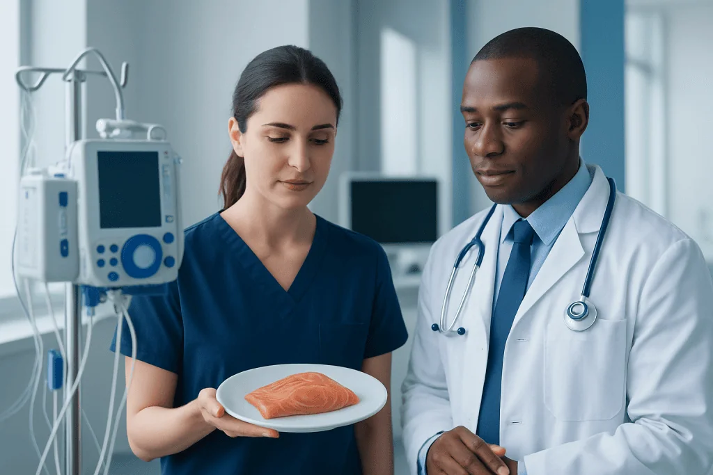 Nutrition profile and possible health benefits — salmon