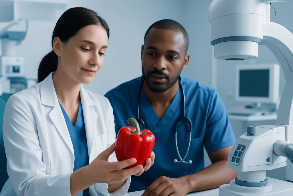 Nutrition profile and potential health benefits — bell pepper
