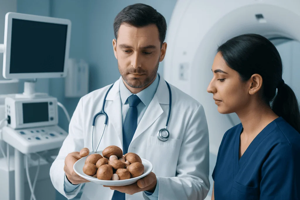 Nutrition profile and potential health benefits — cremini mushrooms