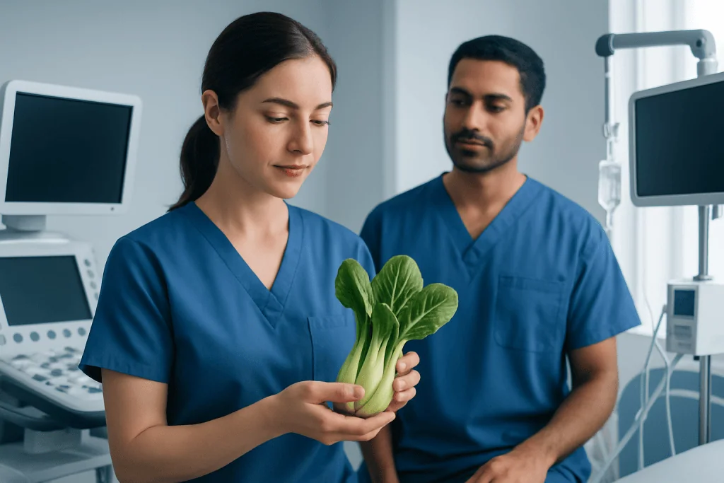Nutrition profile and potential health benefits — bokchoy