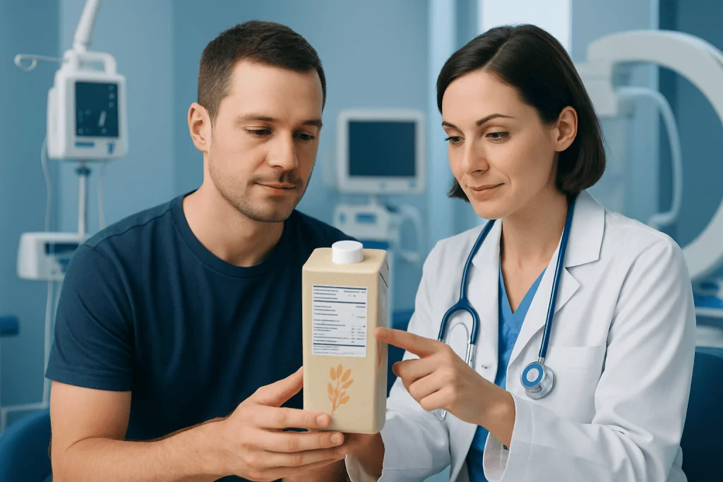 Nutrition: what patients should look for on the label — oat milk