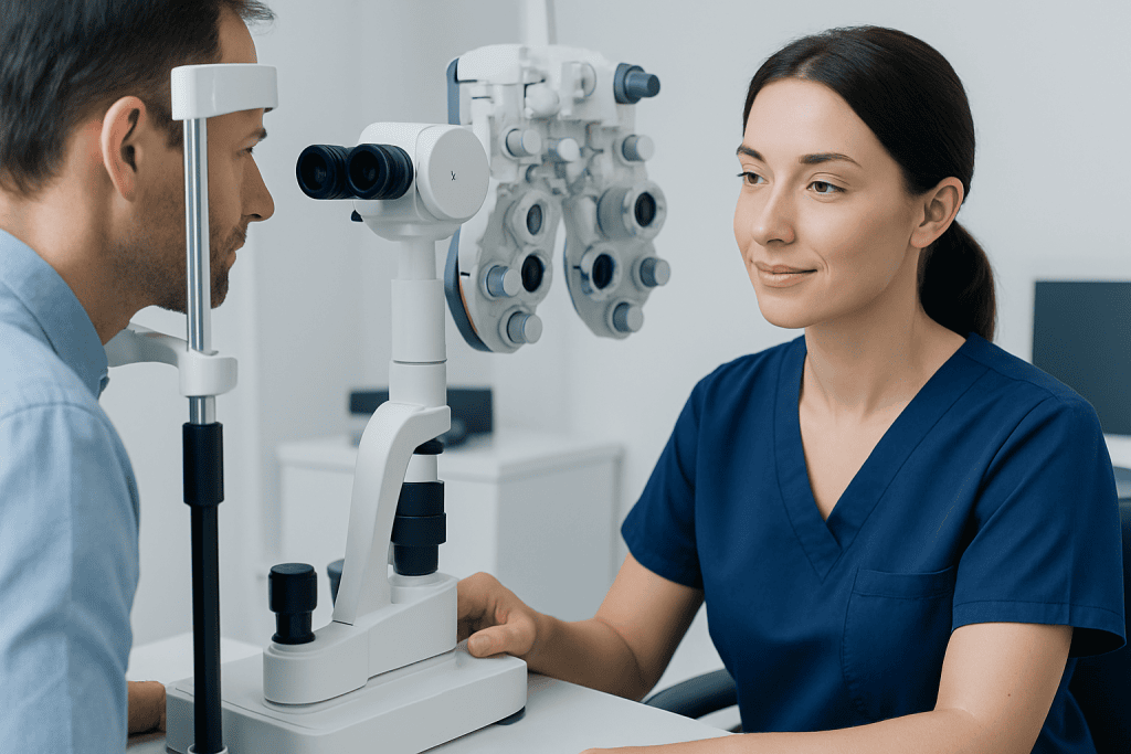 Optician vs optometrist vs ophthalmologist — optician