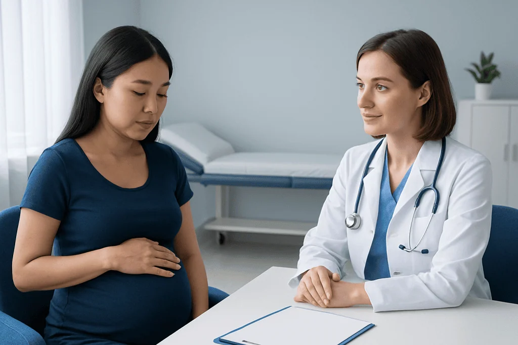 Other early signs and symptoms in the first month — 1 month tummy pregnant
