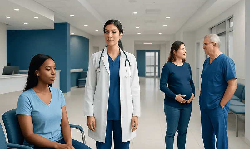 Does Plan B Make You Bleed? Here Is What the Evidence Says 1 Medical consultation at Acibadem Hospital with healthcare professionals and patient.