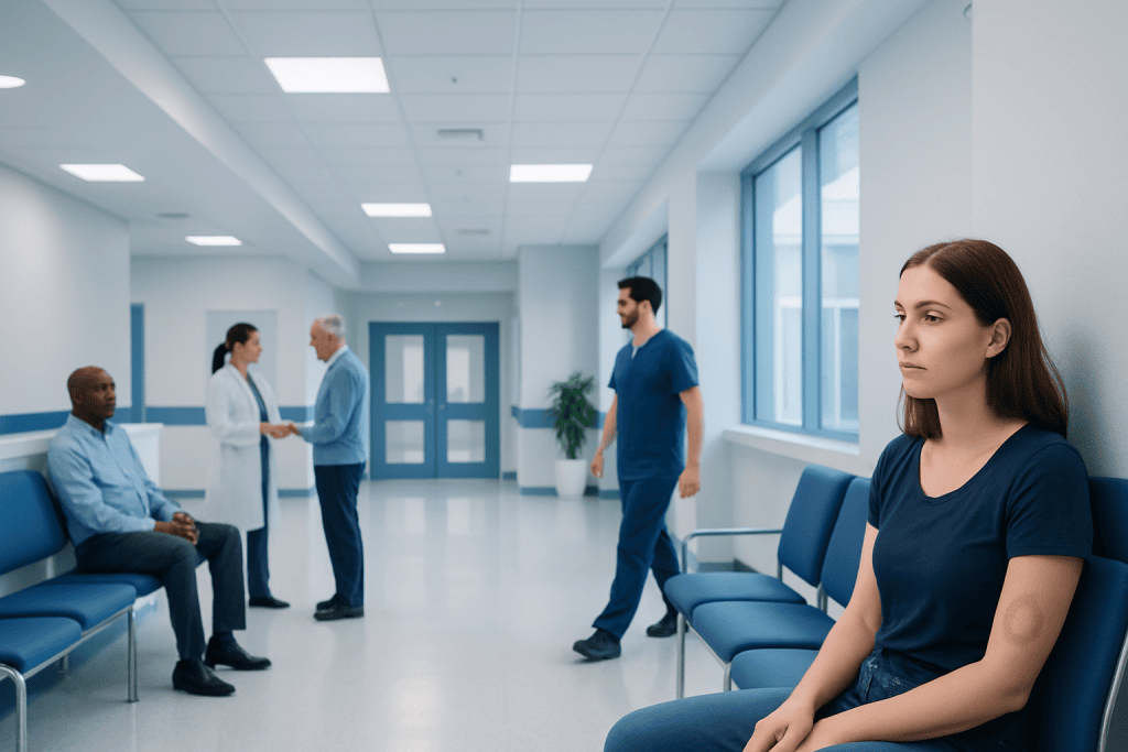 Home Remedies for Ringworm: What Works, What Does Not, and Safety Notes 1 Patient with a bandage on her arm in a hospital waiting area.