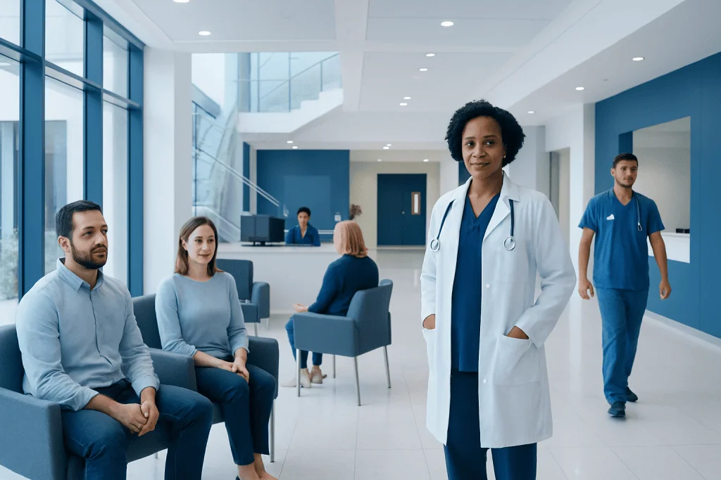 Does Weed Expire? A Doctor-Reviewed Answer 1 Medical team and patients in a modern hospital lobby.